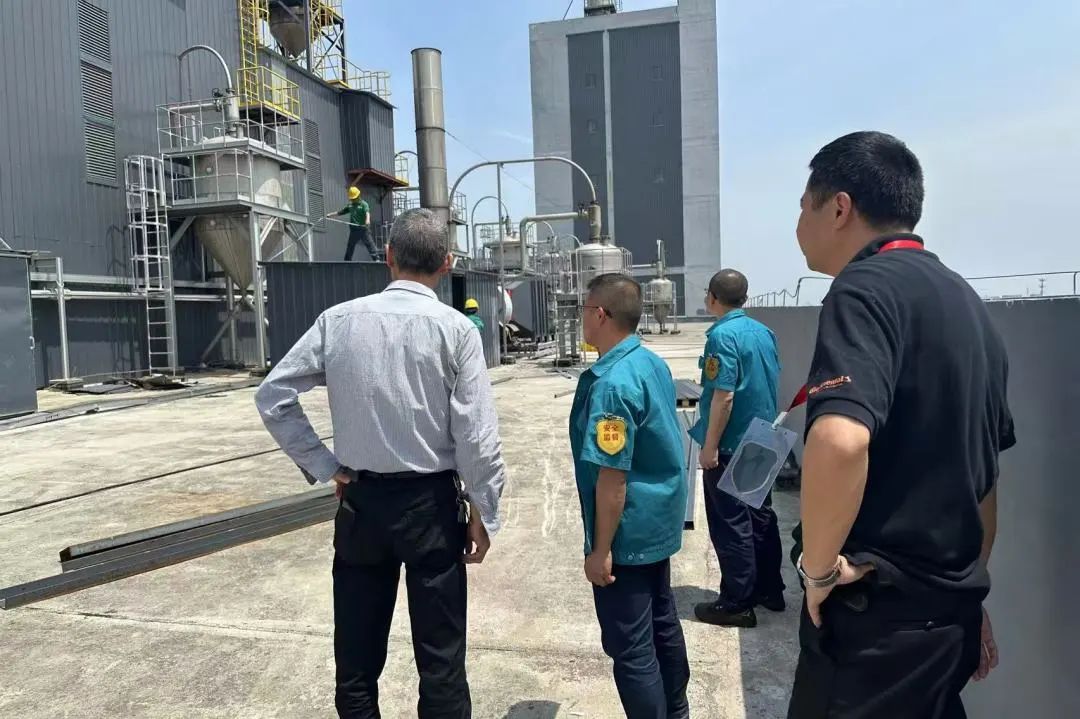 Changshu Polyester gjennomfører sikkerhetsinspeksjoner før mai -ferien