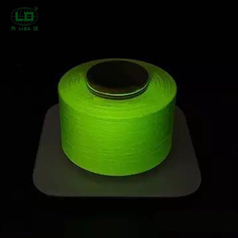 High Tenacity Lav krymping Night Glare Polyester Filament Garn